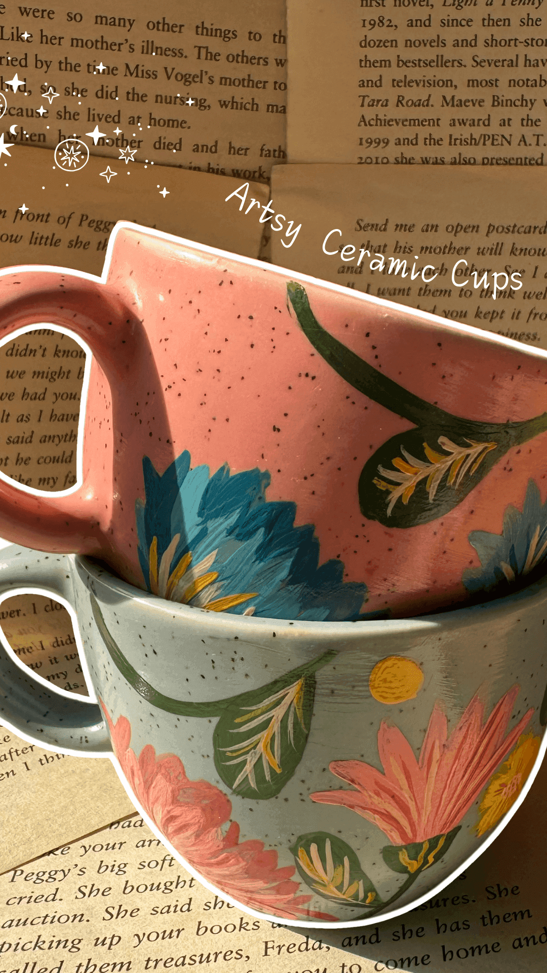 Artsy Ceramic Cups