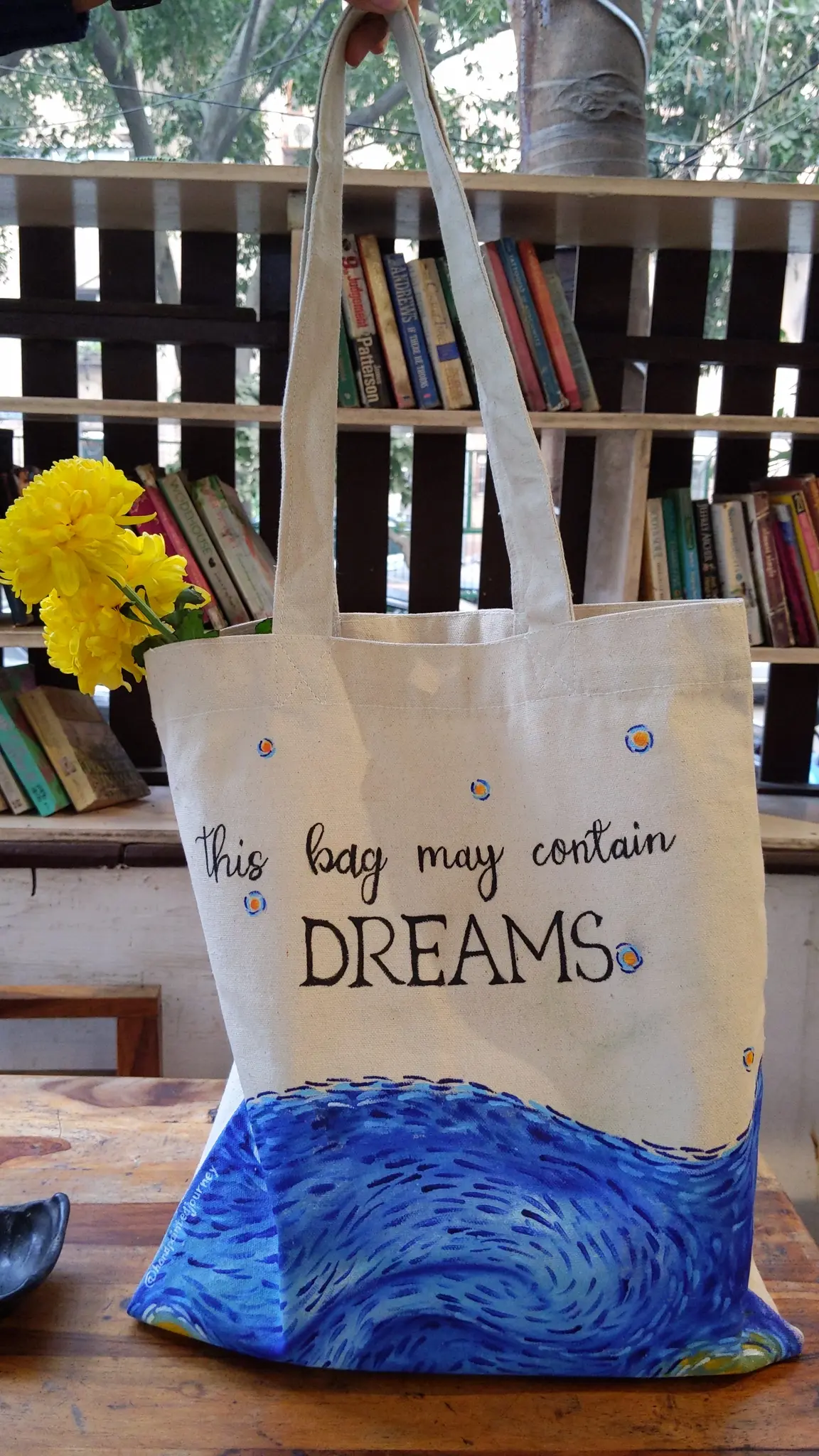 Starry Night Dreams Tote Bag