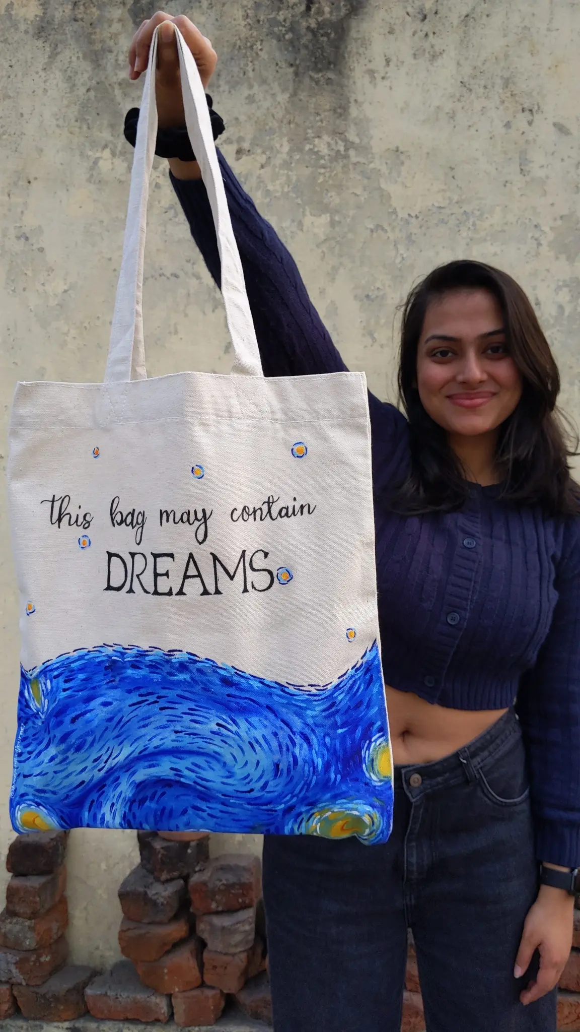 Starry Night Dreams Tote Bag thumbnail 2