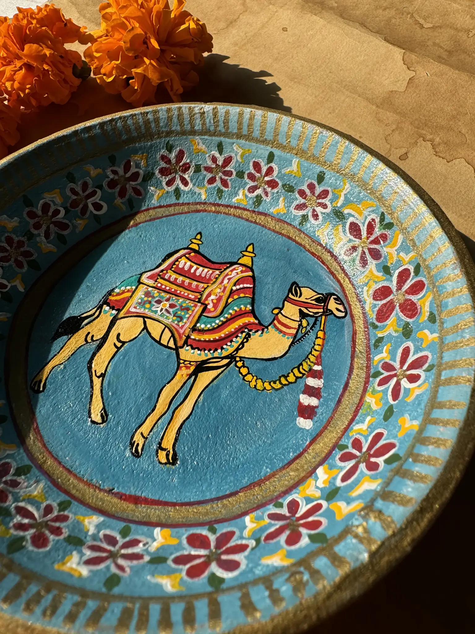 Rajasthani Wall Plate thumbnail 2