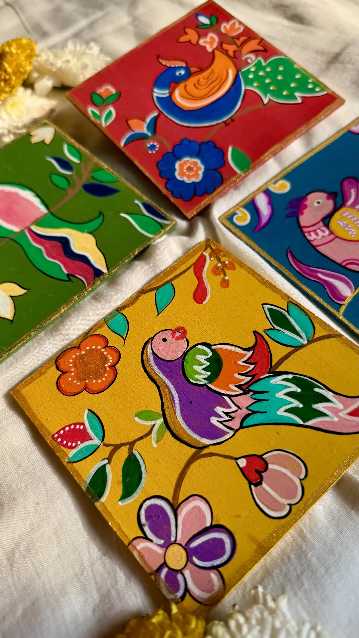 Melody of Birds Coasters thumbnail 1