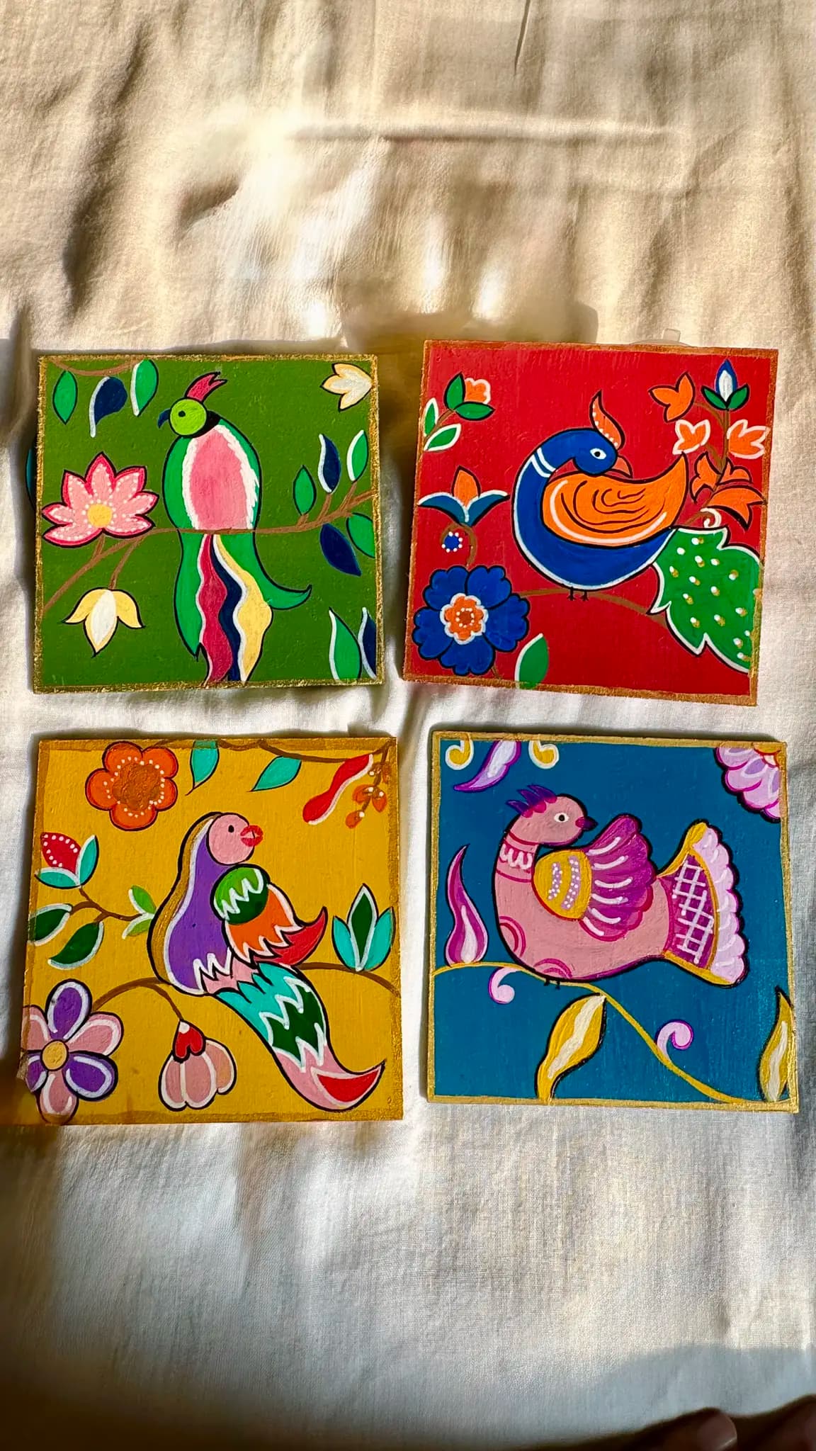Melody of Birds Coasters thumbnail 3