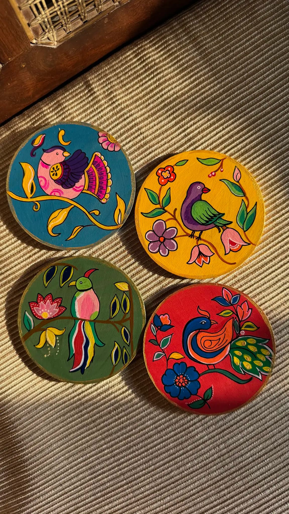 Melody of Birds Coasters thumbnail 4