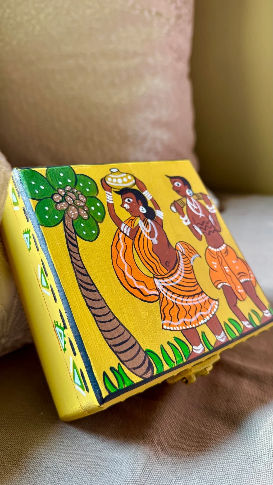 Kalighat Tribal Jewellery Box