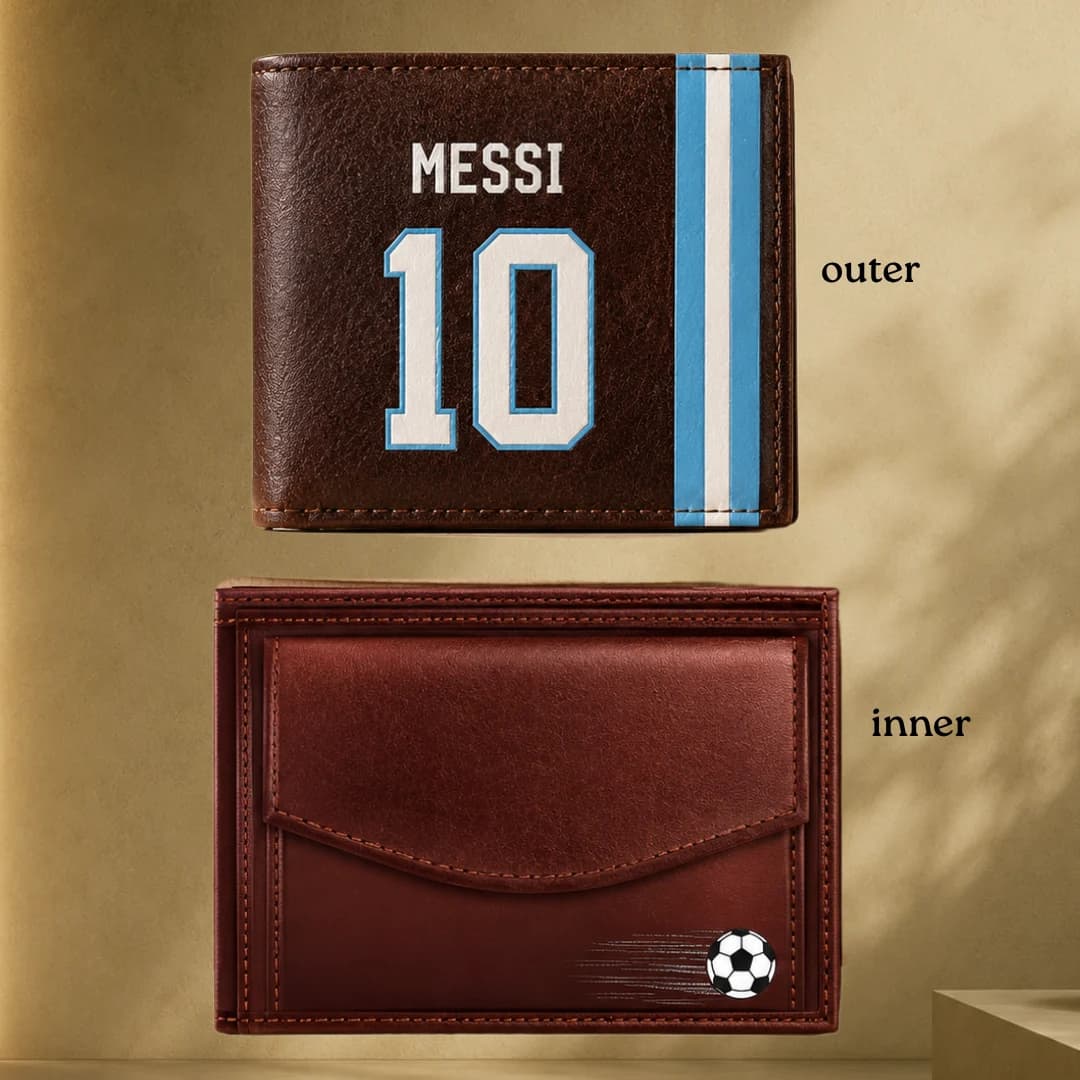 Messi Argentina FC Custom Wallet